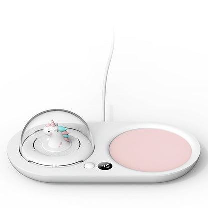 Smart Mug Warmer | PTC Heating & 3-Temp Control | Built-in Aroma Diffuser