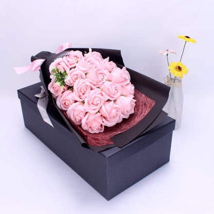 Handmade Soap Rose Bouquet | Elegant Floral Gift Box | Decorative & Practical Gift