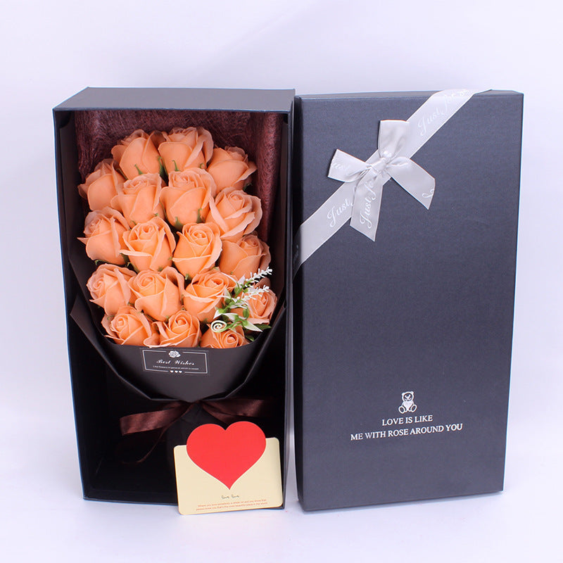 Handmade Soap Rose Bouquet | Elegant Floral Gift Box | Decorative & Practical Gift