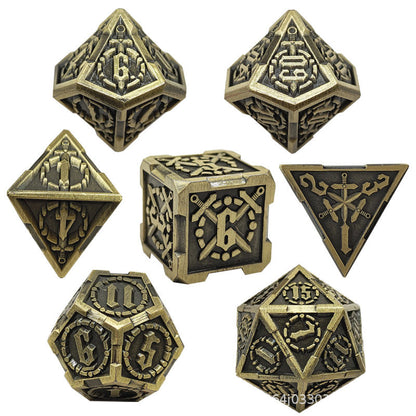 Metal Dice Set  | 7pcs