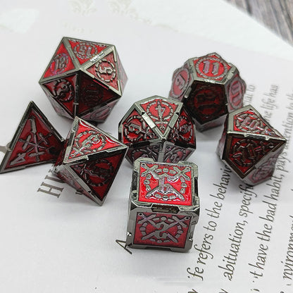 Metal Dice Set  | 7pcs