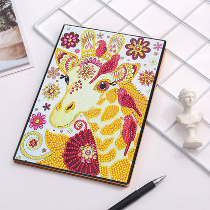 DIY Diamond Painting Notebook | 5D Sparkling Cover Design | Creative Journal & Stress Relief Kit