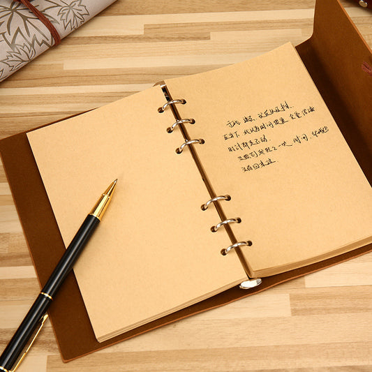 Artisan Leather Journal | Multi-Size Insert Compatibility |Refillable Leather Notebook  | Genuine Cowhide Binding