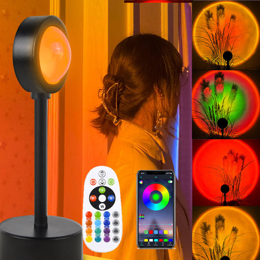 Sunset  Projector  Light | 4 Adjustable Light Modes | Durable Iron Shell Design