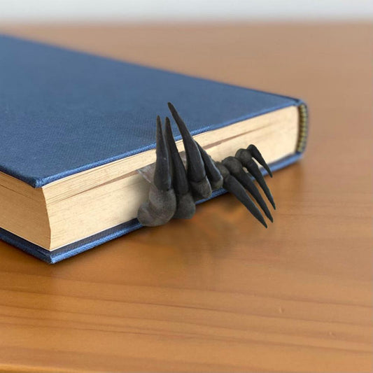 Demon Hand Bookmark | Realistic Devil Paw Design | Detailed Resin Craftsmanship