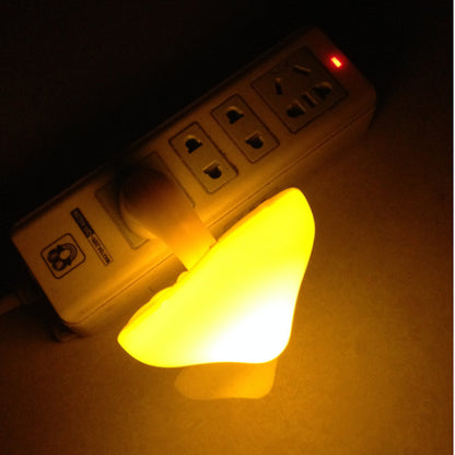 Auto Sensor Mushroom Night Light | Plug-In Light Activated | Warm White & Energy Saving