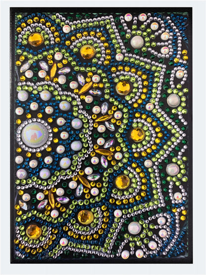 DIY Diamond Painting Notebook | 5D Sparkling Cover Design | Creative Journal & Stress Relief Kit