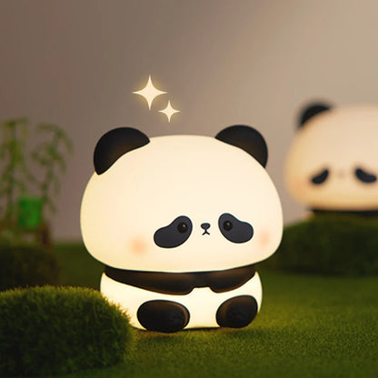 Touch Control Panda Night Light | Flexible Squishy Body | Automatic Sleep Timer