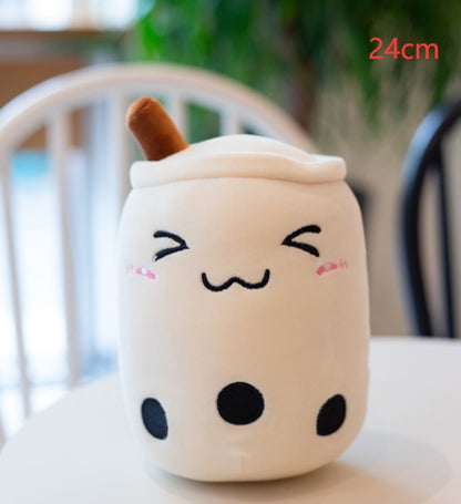 Plush Stuffed Toy | Ultra-Soft Skin-Friendly Fabric | Premium Cotton Filled |   Boba Tea