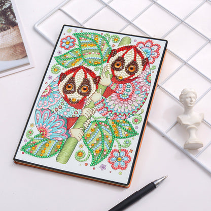DIY Diamond Painting Notebook | 5D Sparkling Cover Design | Creative Journal & Stress Relief Kit