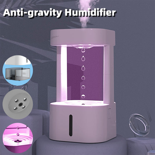 Anti-Gravity Humidifier | Levitating Water Drop Illusion | Type-C Portable Nano Mist