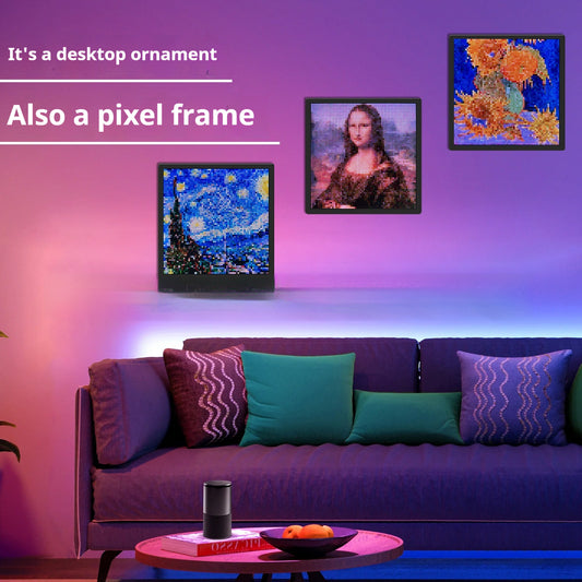 Pixel Art Display | DIY Drawing & Atmosphere Light | Custom Graffiti & LED Decor