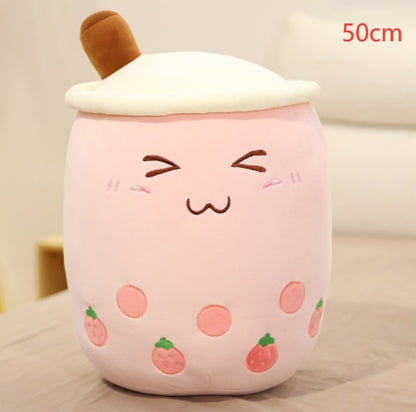 Plush Stuffed Toy | Ultra-Soft Skin-Friendly Fabric | Premium Cotton Filled |   Boba Tea