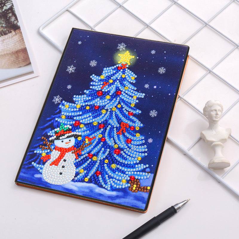 DIY Diamond Painting Notebook | 5D Sparkling Cover Design | Creative Journal & Stress Relief Kit