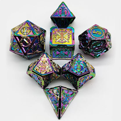 Metal Dice Set  | 7pcs