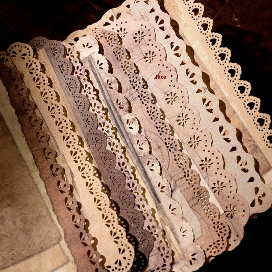 Vintage Scrapbook Paper Pack |  Mixed Retro Designs | Premium Matte Finish