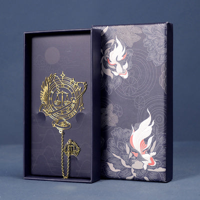 Twelve Constellations Series  | Metal Bookmark  | Brass Hollowed Out