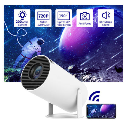 Magcubic HY300 Smart Projector | 5G WiFi & Auto Keystone | 720P HD with 4K Support