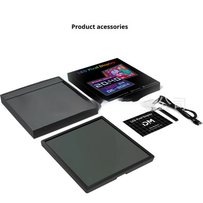 Pixel Art Display | DIY Drawing & Atmosphere Light | Custom Graffiti & LED Decor