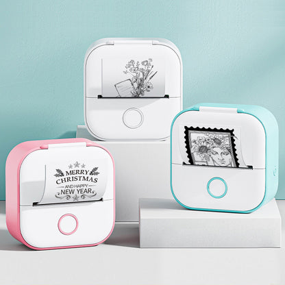 Phomemo T02 Mini Pocket Printer | Ink-Free Bluetooth Printing | Multi-Language App Support