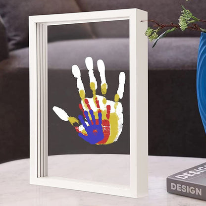 Multi-Person Handprint Photo Frame | Family Tree Keepsake Display | DIY  Memory Board