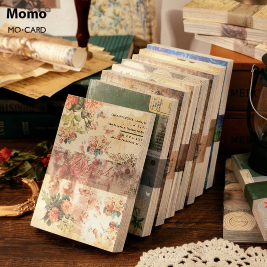 Scrapbook Paper Pack | Vintage Junk Journal Style |  Mixed Designs
