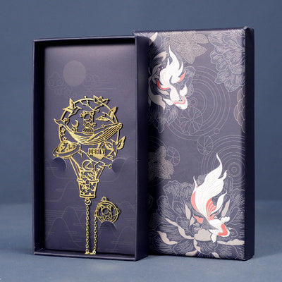Twelve Constellations Series  | Metal Bookmark  | Brass Hollowed Out