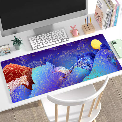 Natural Rubber  Mouse Pad  | Non-Slip Thermal Transfer Surface | Multi-Use Desk Protector