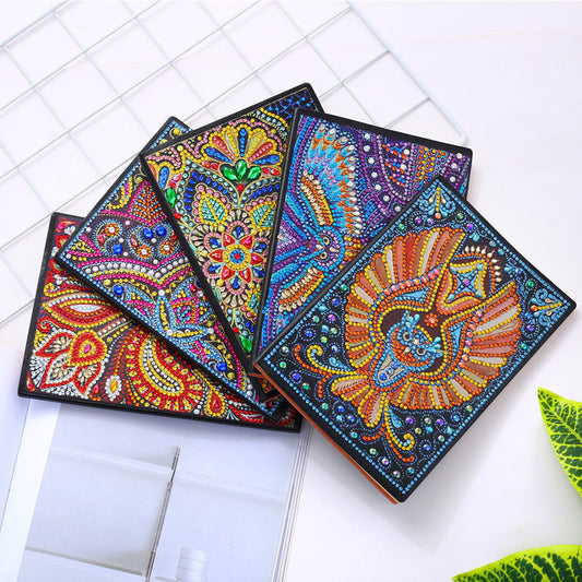 DIY Diamond Painting Notebook | 5D Sparkling Cover Design | Creative Journal & Stress Relief Kit