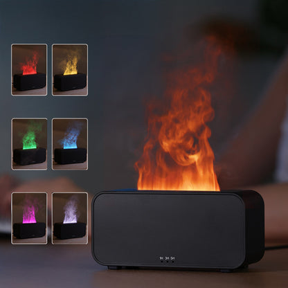 Flame Aroma Diffuser | Dual Mist & Light Effects | Smart Timer & Auto Shut-Off
