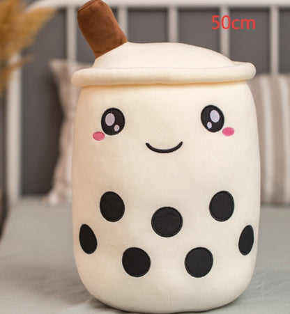 Plush Stuffed Toy | Ultra-Soft Skin-Friendly Fabric | Premium Cotton Filled |   Boba Tea